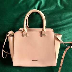 Rebecca Minkoff Avery Satchel handbag-small pink